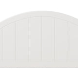 4 Pieces Traditional Concise Style White Bedroom Sets, Nightstand+ Dresser+ Mirror+ Full Bed