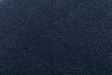 New Boucle Fabric Loveseat Ottoman Footstool Bedroom Bench Shoe Bench With Gold Metal Legs,Dark Blue