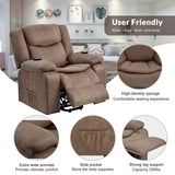 Orisfur. Power Lift Chair for Elderly with Adjustable Massage Function, Recliner Chair with Heating System for Living Room