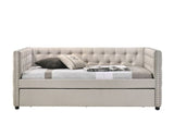 Romona Full Daybed & Twin Trundle Beige