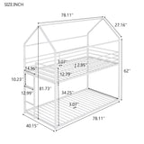 Bunk Beds for Kids Twin over Twin - No Box Spring Needed