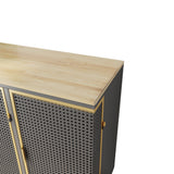 Modern Sideboard, Freestanding Sideboard Storage Cabinet Entryway Floor Cabinet for Living Room Office Bedroom