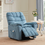 Orisfur. Power Lift Chair with Adjustable Massage and Heating System, Recliner Chair with Remote Control for Living Room