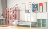 House Bed Frame Twin Size for Kids