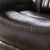 Orisfur. Power Motion Recliner with USB Charging Port and Hidden Arm Storage, Home Theater Seating with 2 Convenient Cup Holders Design ,360° Swivel Tray Table,and Cell Phone Stand