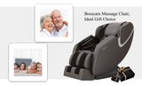 Brown Massage Chair Recliner with Zero Gravity