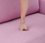 Modern Pink Storage Sofa Multifunctional Folding Living Room Sofa Bed Furniture