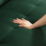 88" Reversible Pull out Sleeper Sectional Storage Sofa Bed,Corner sofa-bed with Storage Chaise Left/Right Handed Chaise