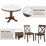 5 Piece Dining Table and Chairs Set