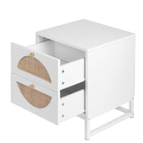 Allen 2 Drawer side table, Display Rack for Bedroom or Living Room