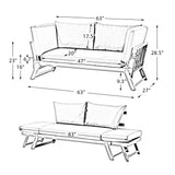 Darhan outdoor Aluminum Patio Daybed