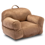 Kid's Bean Bag Chair Velvet Fabric Memory Sponge Stuffed