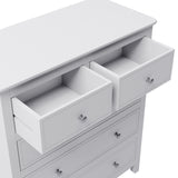 King 5 piece Bedroom Set (bed+nightstands+chest+dresser）
