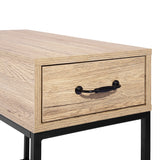 Nightstand with Drawer, Stable and Sturdy Construction