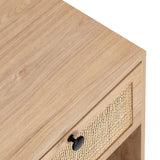 Rattan Twinset Beside Stand  Cabinet with Drawer 2pcs