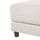 U_STYLE 2 Pieces L shaped Sofa with Removable Ottomans and comfortable waist pillows