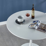 White Tulip Table Mid-century Dining Table