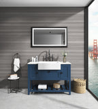 Solid Wood Bathroom Vanities Without Tops 48 in. W x 20 in. D x 33.60 in. H   Bath Vanity