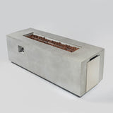 70inch Concrete Large Fire Pit Table