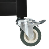 Black Kitchen Island Cart