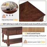 ON-TREND Retro Cocktail Table Coffee Table
