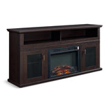 TV Stand for TVs up to 65" with Electric Fireplace