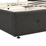Upholstered Platform Bed with Underneath Storage - Queen