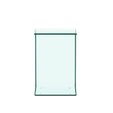 Whole Tempered Glass Coffee Table Clear End Table Transparent  Side Table for Room
