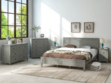 Queen  Solid Wood 5 Piece Bedroom Set