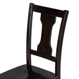 Classic Dining Set Wooden Table and 4 Chairs with Bench for Kitchen Dining Room