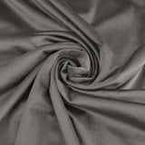 Modern Grey Velvet Loveseat