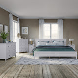 King 5 piece Bedroom Set (bed+nightstands+chest+dresser）