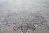 Damara Beige, Rust, Multi-color Viscose Area Rug 8x10