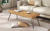 Modern Coffee Table, Easy Assembly Tea Table