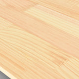Rolling Mobile Kitchen Island with Solid Wood Top and Locking Wheels
