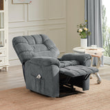 Orisfur. Power Lift Chair with Adjustable Massage and Heating System, Recliner Chair with Remote Control for Living Room