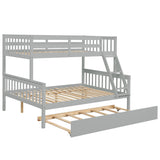 Twin Over Full Bunk Bed with Trundle