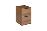 WOOD FILE CABINET 2 DRAWERS