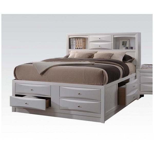 Eastern King Bed in White