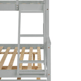 Twin Over Full Bunk Bed with Trundle