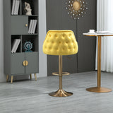COOLMORE  Bar Stools with Back and Footrest Counter Height Dining Chairs