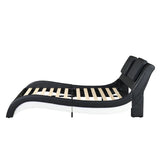 Room Digs Faux Leather Upholstered Platform Bed + LED lighting-Bluetooth connection to play music, Backrest vibration massage