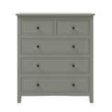 Queen  Solid Wood 5 Piece Bedroom Set