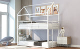 Bunk Beds for Kids Twin over Twin - No Box Spring Needed