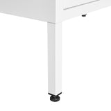 Suitable for steel storage cabinets in living rooms, kitchens, and bedrooms, 2 door miscellaneous storage cabinet, garage tool storage cabinet, and office file cabinet，2 movable partitions