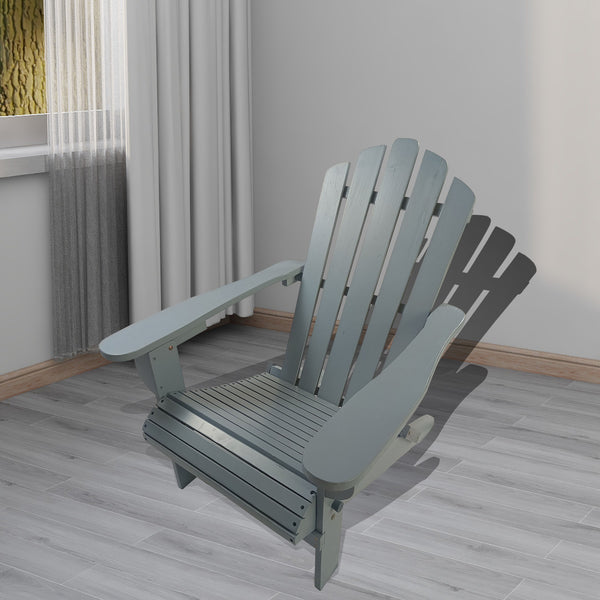 Outdoor or indoor Wood Adirondack chair,walnut