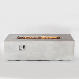70inch Concrete Large Fire Pit Table