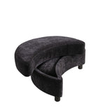 Ottoman With Tray Serve As Side Table Soft Padded Seat Dressing Shoe Bench Foot Rest