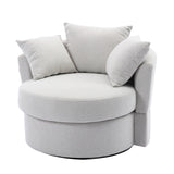 Modern  Akili swivel accent chair  barrel chair  for hotel living room / Modern  leisure chair