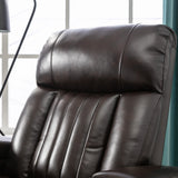 Orisfur. Power Motion Recliner with USB Charging Port and Hidden Arm Storage, Home Theater Seating with 2 Convenient Cup Holders Design ,360° Swivel Tray Table,and Cell Phone Stand